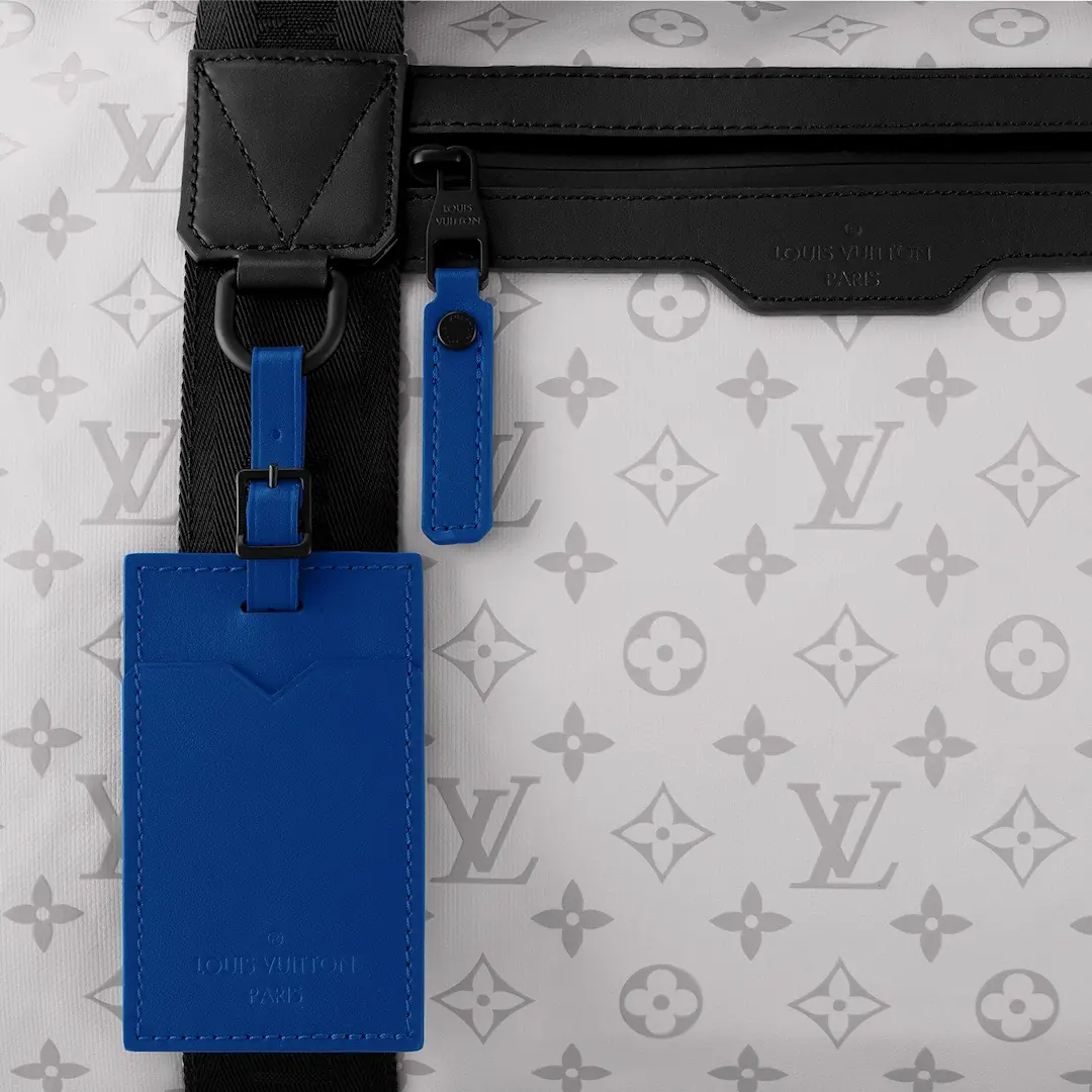 LV Style White Canvas Travel Bag style reference detail image 2 from source 787673