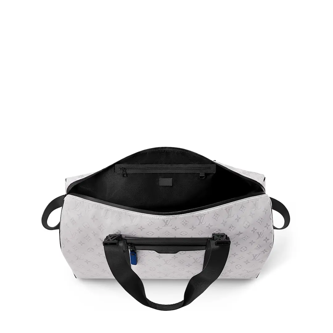 LV Style White Canvas Travel Bag style reference detail image 4 from source 787673