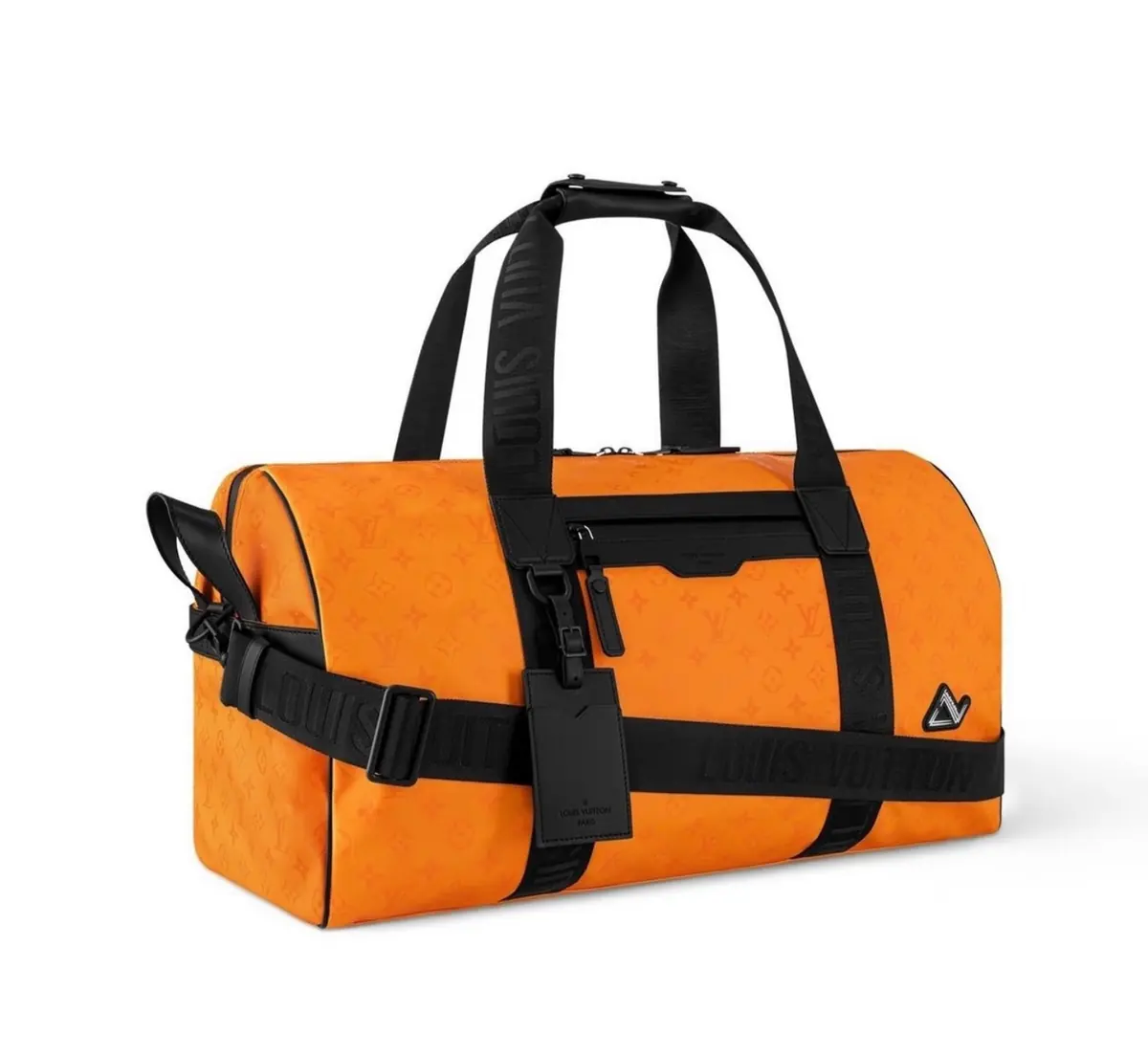 LV Style White Canvas Travel Bag style reference detail image 2 from source 787674