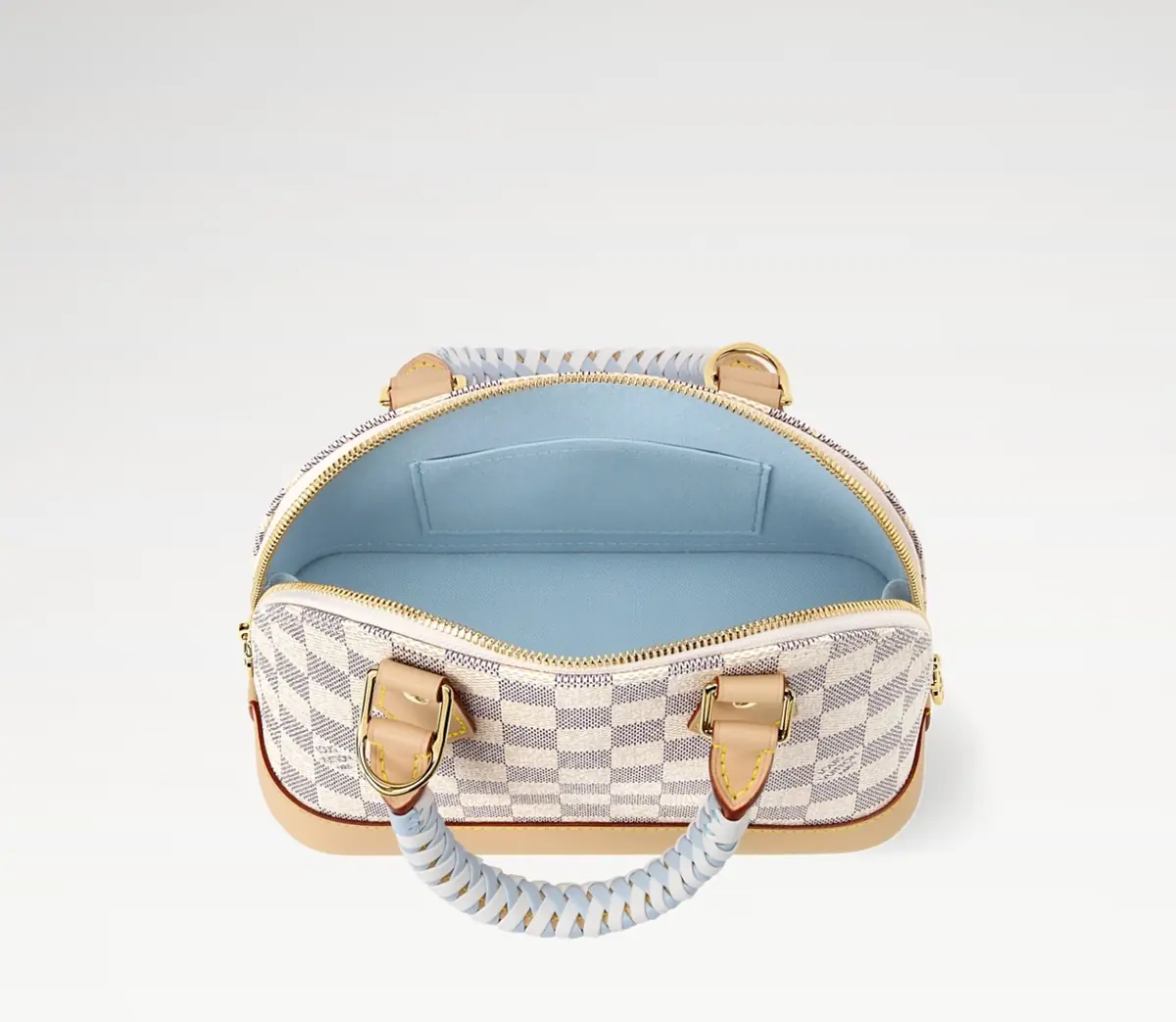 LV Style White Leather Bag Lookbook Reference image 3