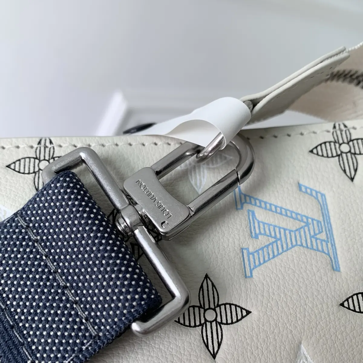 LV Style White Leather Card Holder Lookbook Reference image 5
