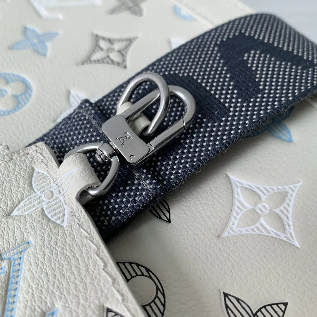 LV Style White Leather Card Holder Lookbook Reference image 6
