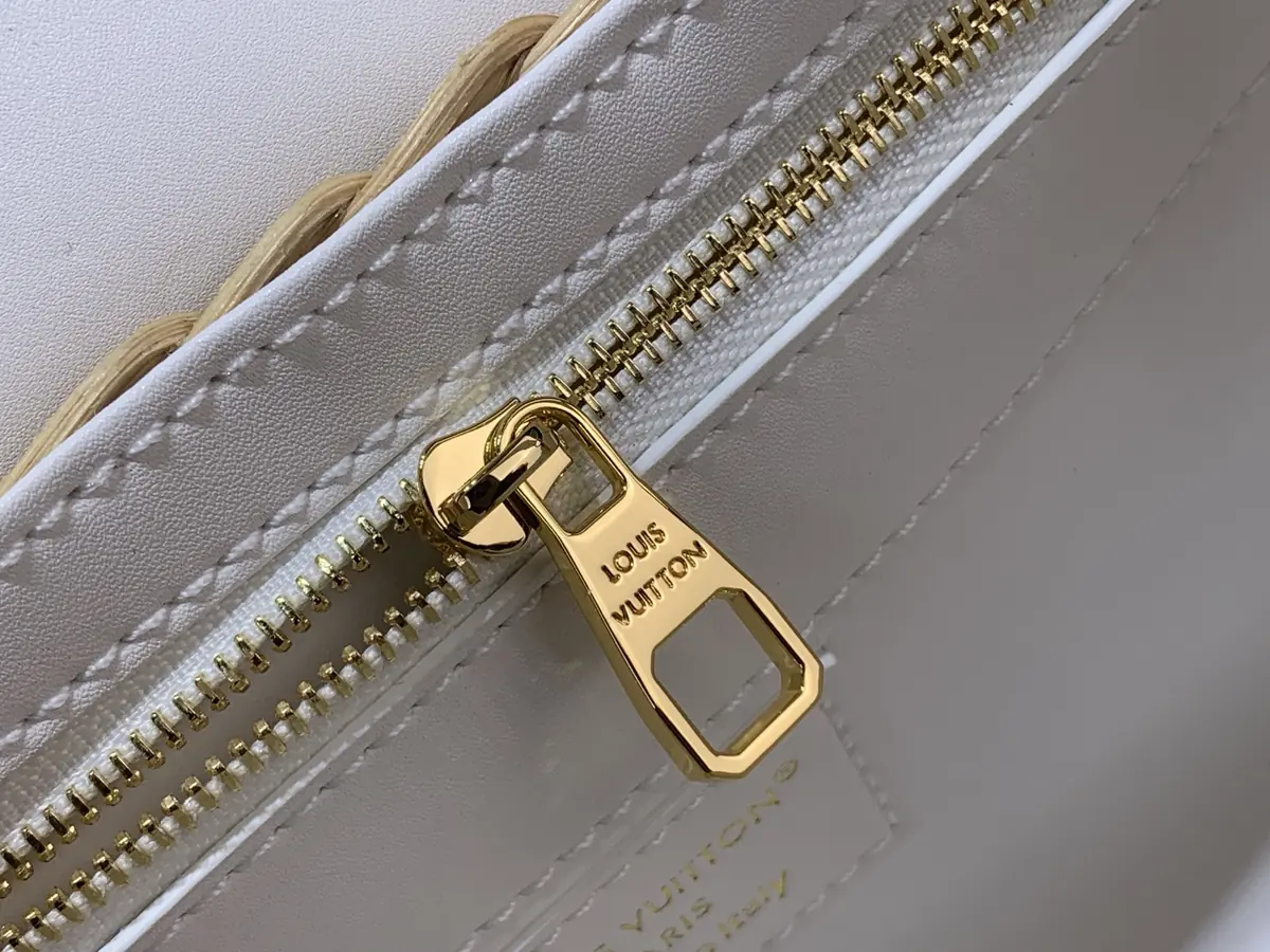 LV Style White Leather Chain Bag Lookbook Reference image 6