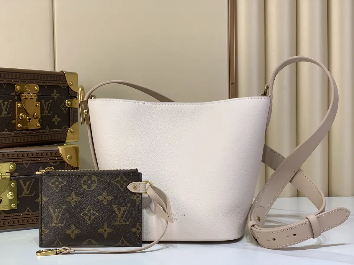 LV Style White Leather Crossbody Bag Lookbook Reference image 5