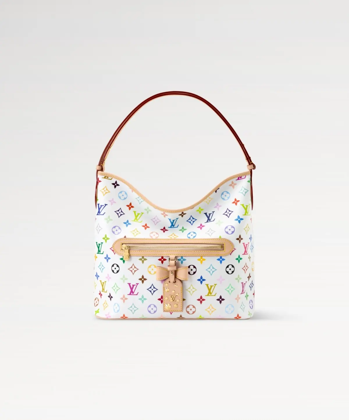 LV Style White Leather Top Handle Bag Lookbook Reference image 2