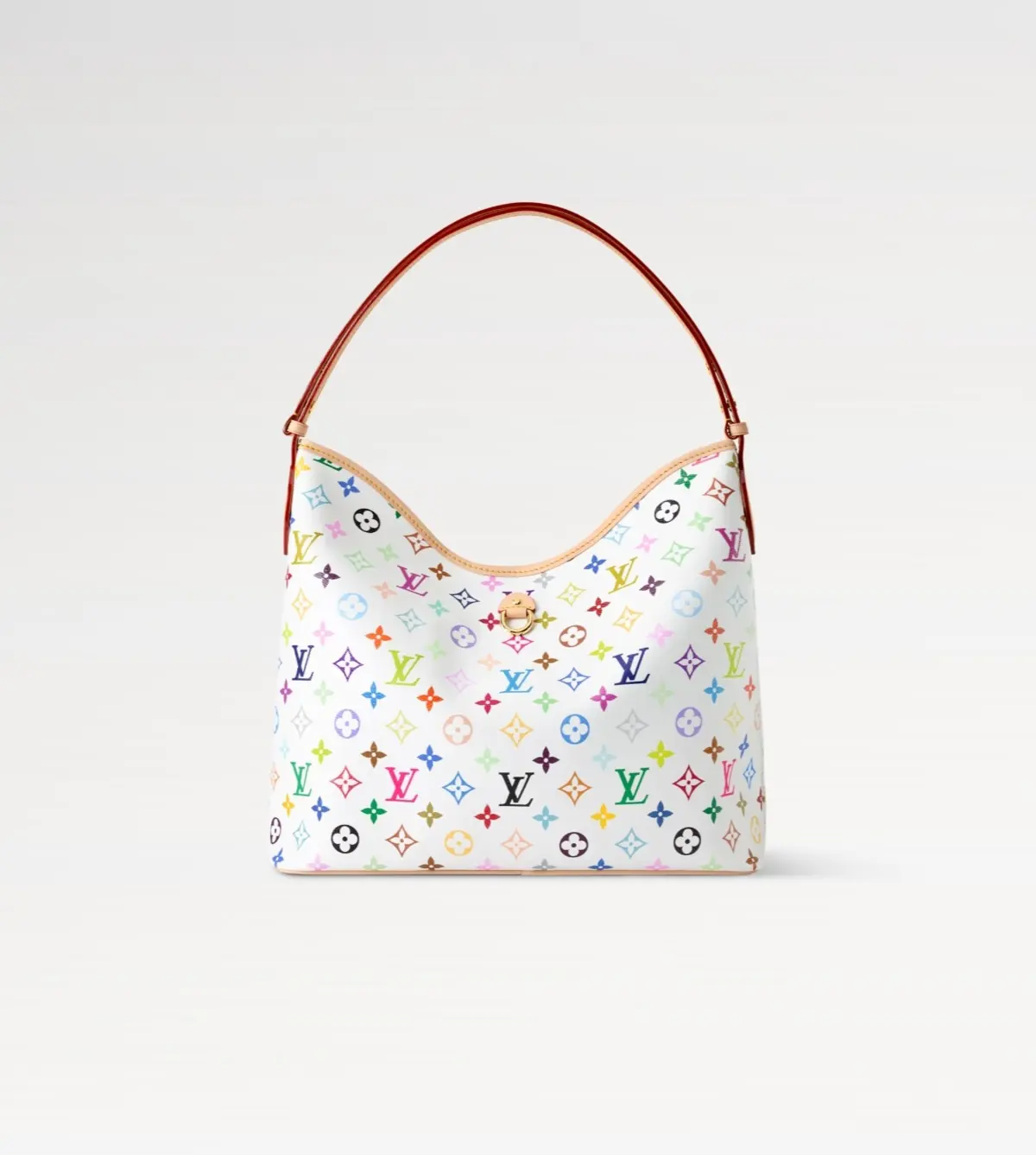 LV Style White Leather Top Handle Bag Lookbook Reference image 6
