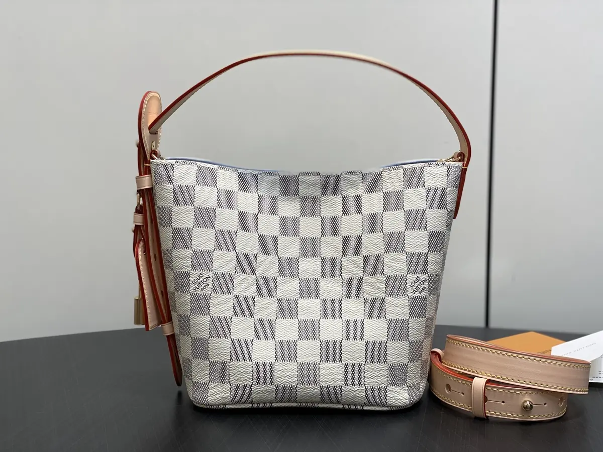 LV Style White Leather Top Handle Bag Lookbook Reference image 1