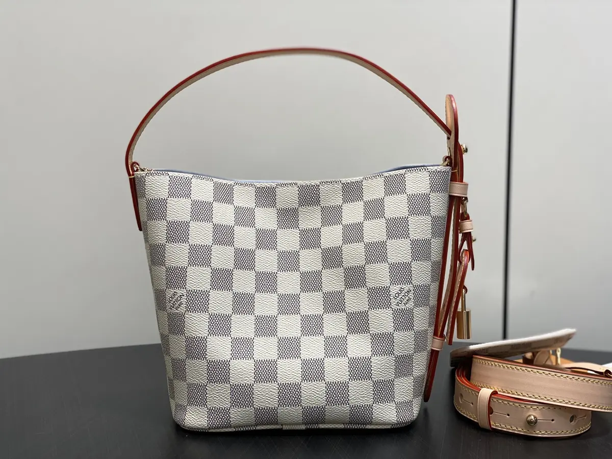 LV Style White Leather Top Handle Bag Lookbook Reference image 4