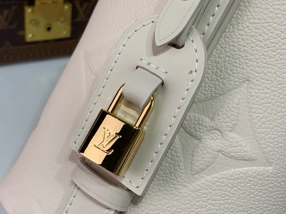 LV Style White Leather Top Handle Bag style reference detail image 8 from source 787680