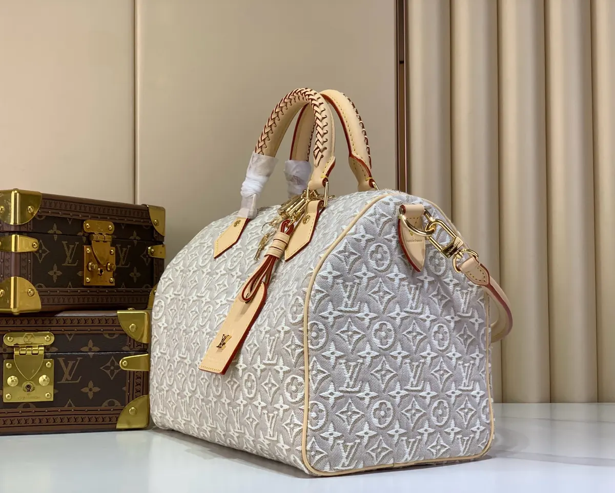 LV Style White Leather Top Handle Bag style reference detail image 2 from source 787715