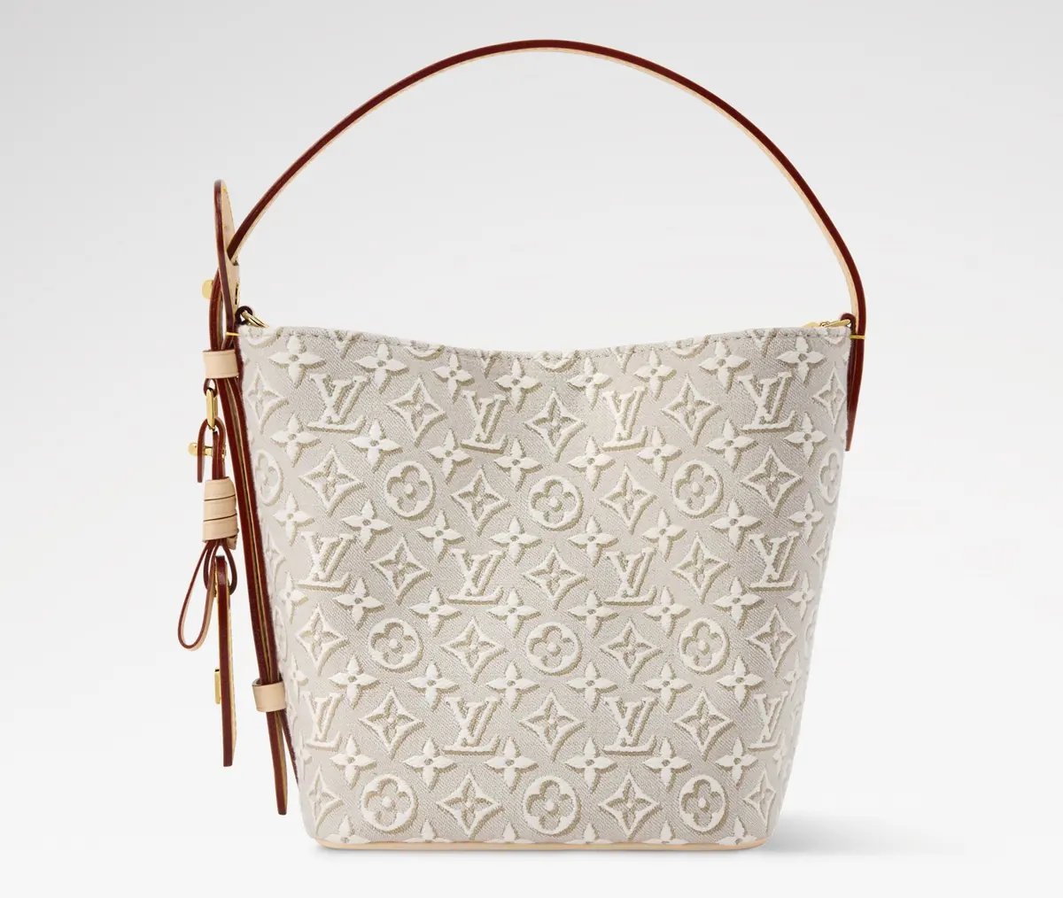 LV Style White Leather Top Handle Bag style reference detail image 1 from source 787719