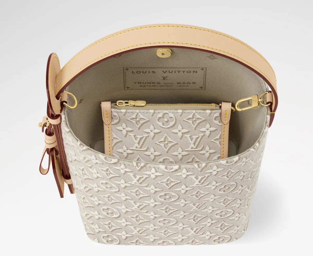 LV Style White Leather Top Handle Bag style reference detail image 3 from source 787719