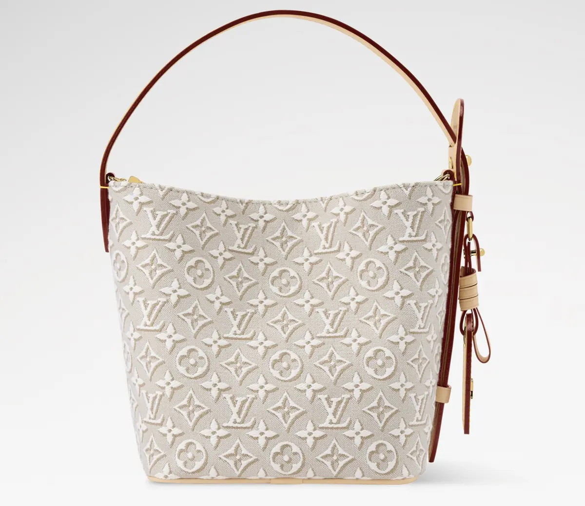 LV Style White Leather Top Handle Bag style reference detail image 4 from source 787719