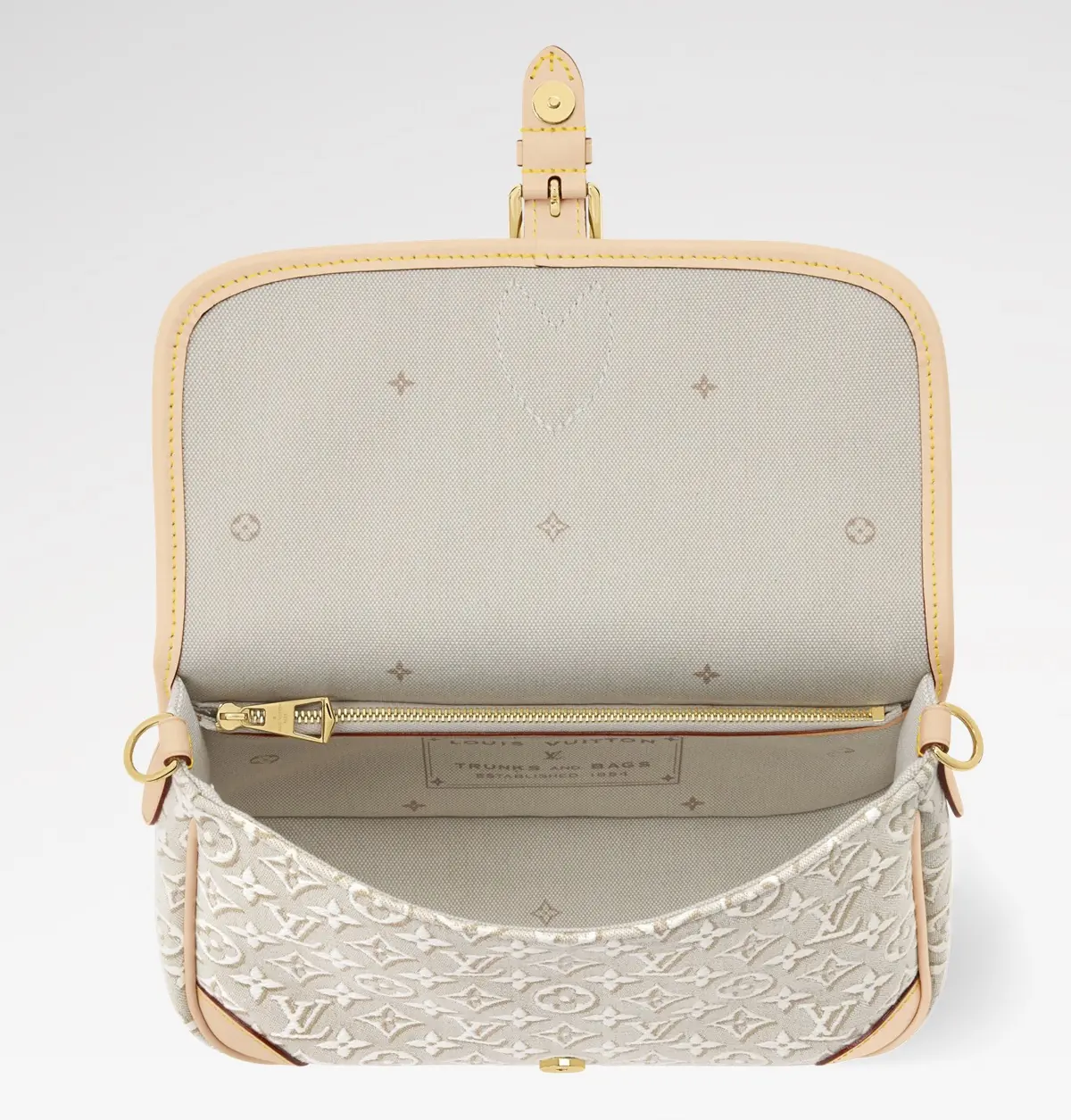 LV Style White Leather Top Handle Bag style reference detail image 4 from source 787720