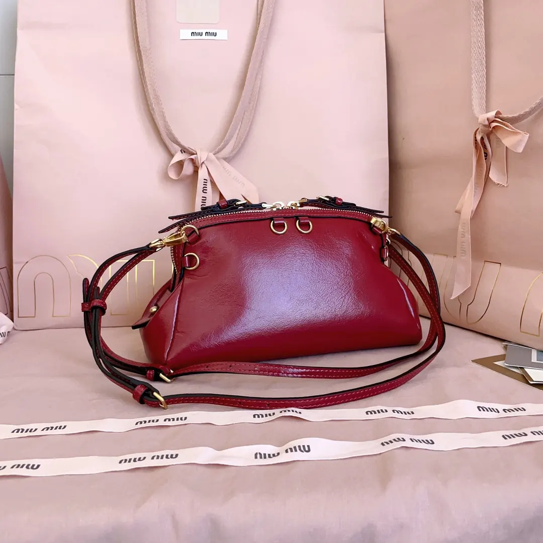 Miu Miu Style Leather Backpack Lookbook Reference image 3