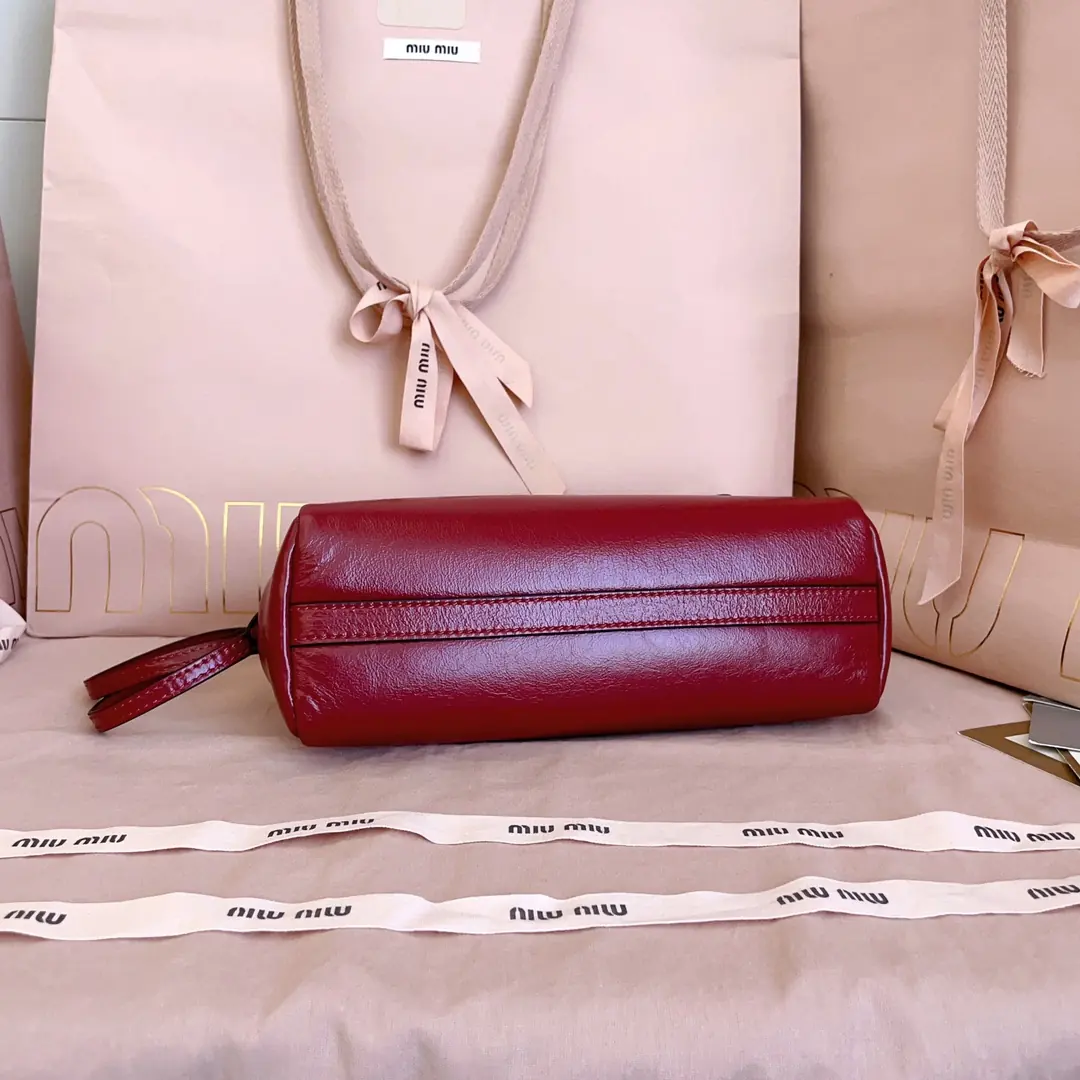 Miu Miu Style Leather Backpack Lookbook Reference image 4