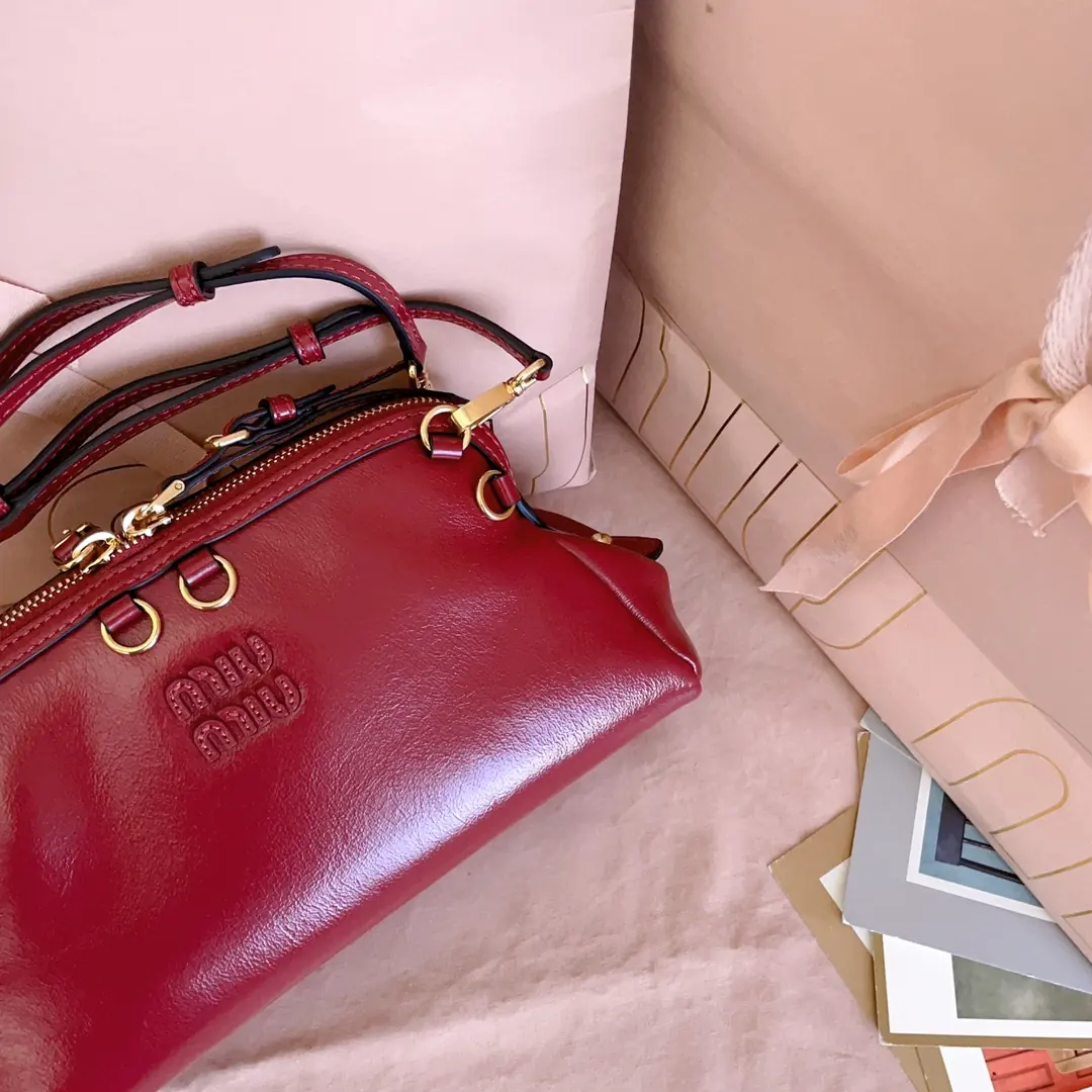 Miu Miu Style Leather Backpack Lookbook Reference image 6