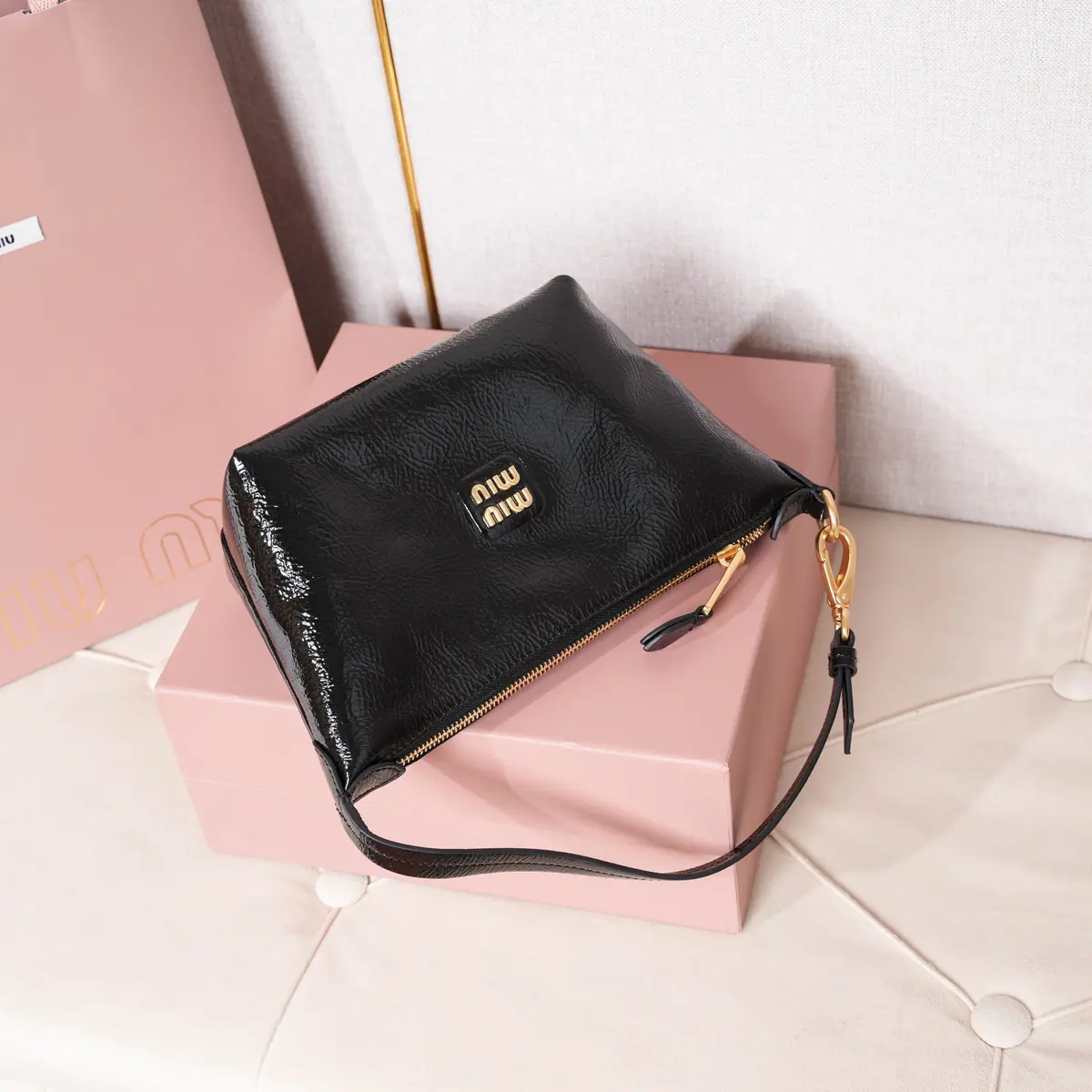 Miu Miu Style Leather Bag Bags Bag detail image 5 from source 719347