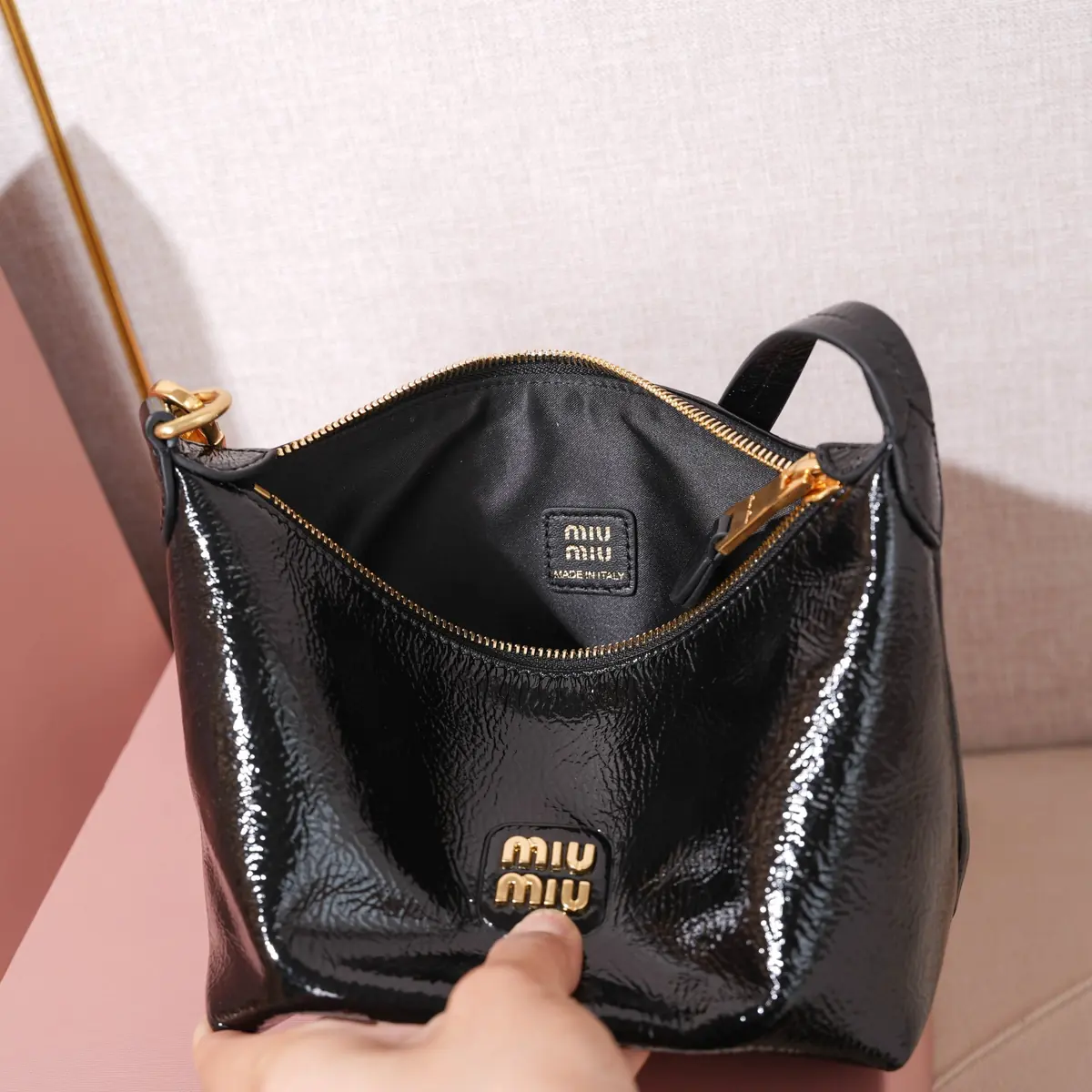 Miu Miu Style Leather Bag Bags Bag detail image 9 from source 719347