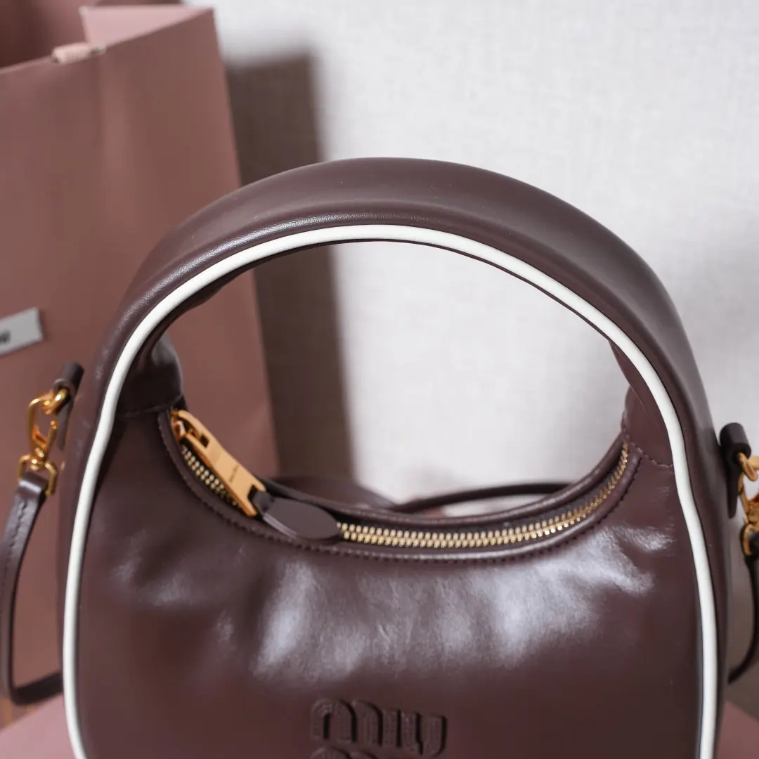 Miu Miu Style Leather Top Handle Bag Bags Top Handle Bag detail image 7 from source 719357