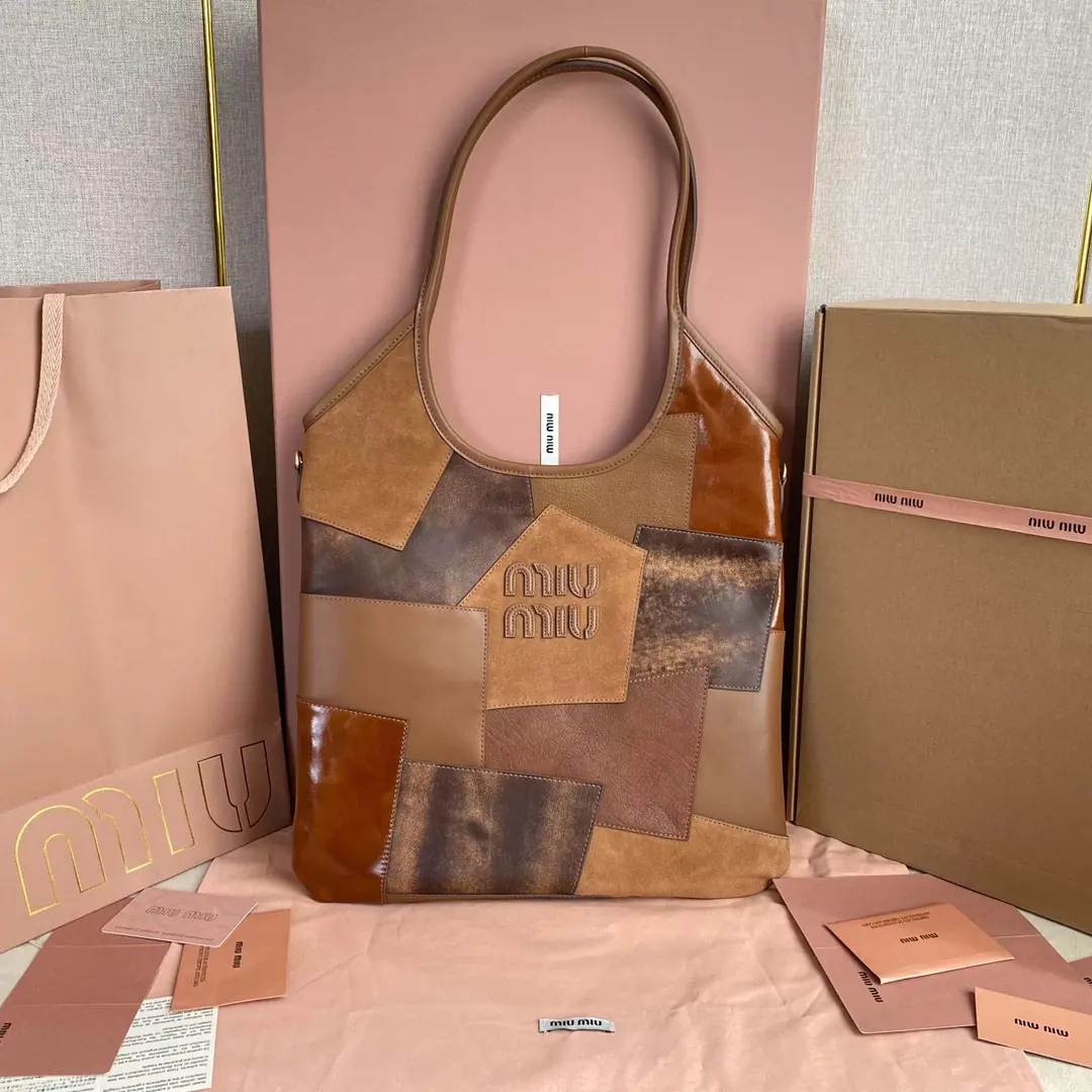 Miu Miu Style Leather Tote Bag Bags Tote Bag detail image 1 from source 719374