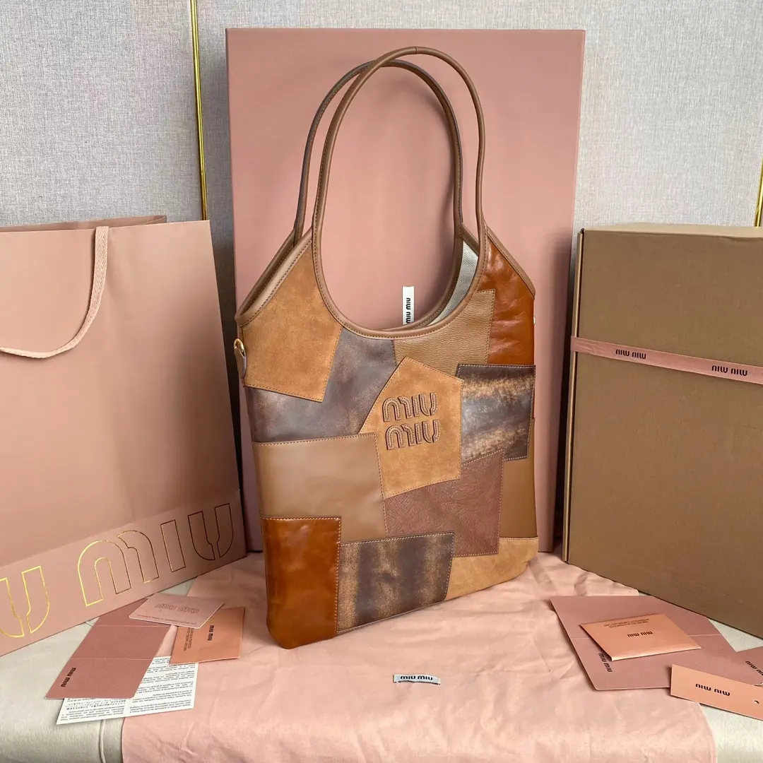 Miu Miu Style Leather Tote Bag Bags Tote Bag detail image 2 from source 719374