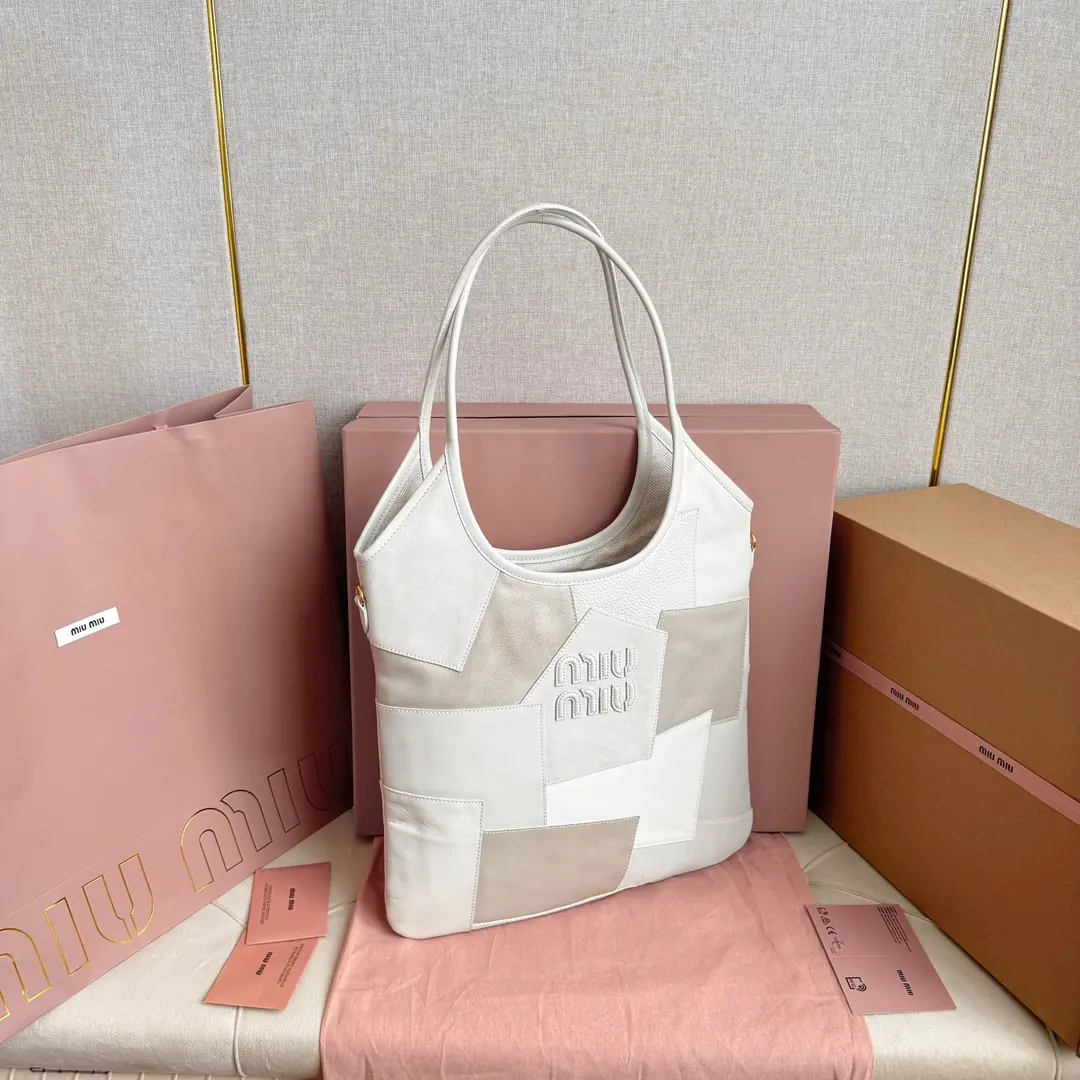 Miu Miu Style Leather Tote Bag Bags Tote Bag detail image 2 from source 719378