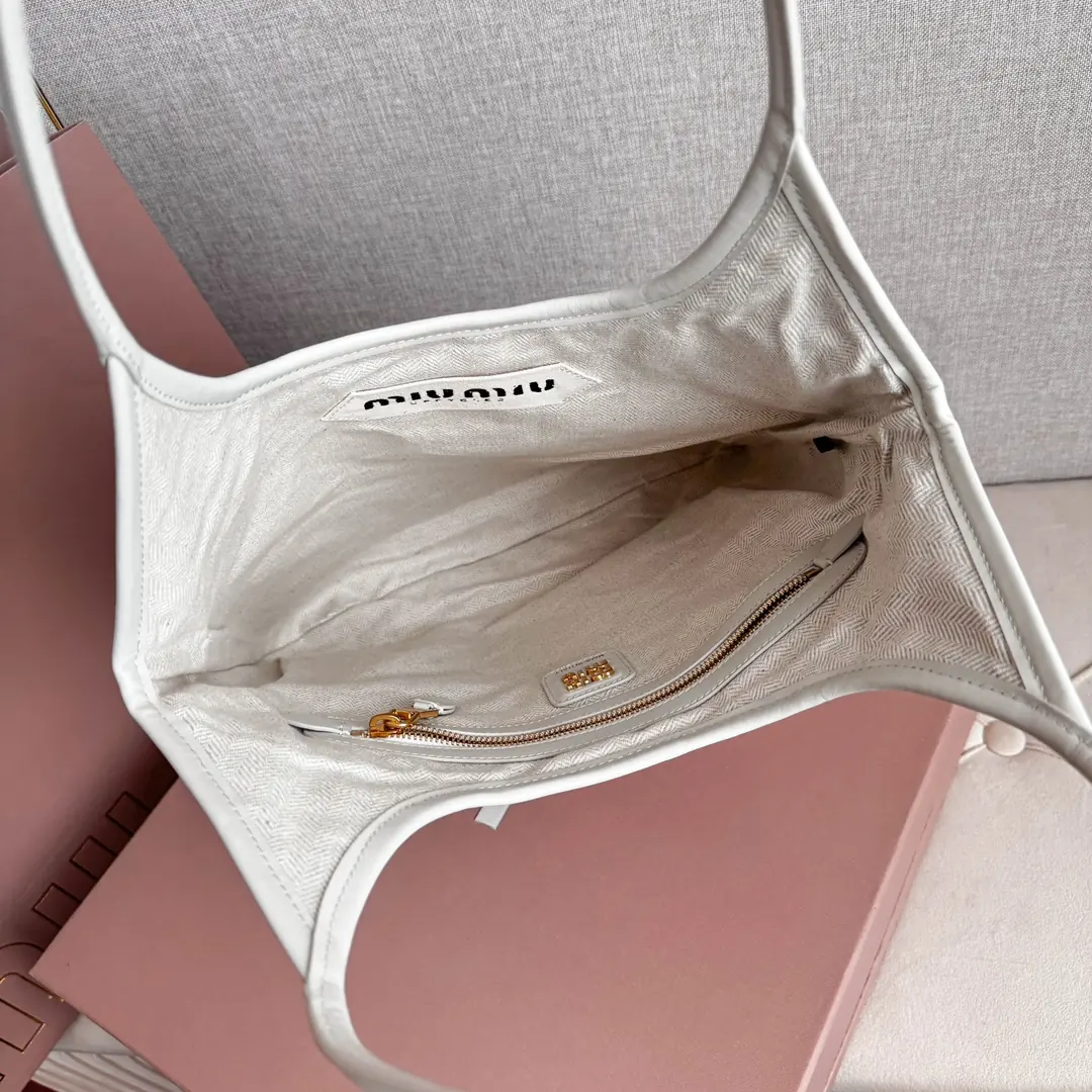 Miu Miu Style Leather Tote Bag Bags Tote Bag detail image 9 from source 719378