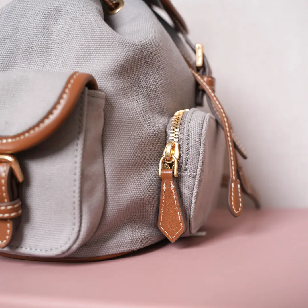 Miu Miu Style White Leather Backpack Bags Backpack detail image 8 from source 719346