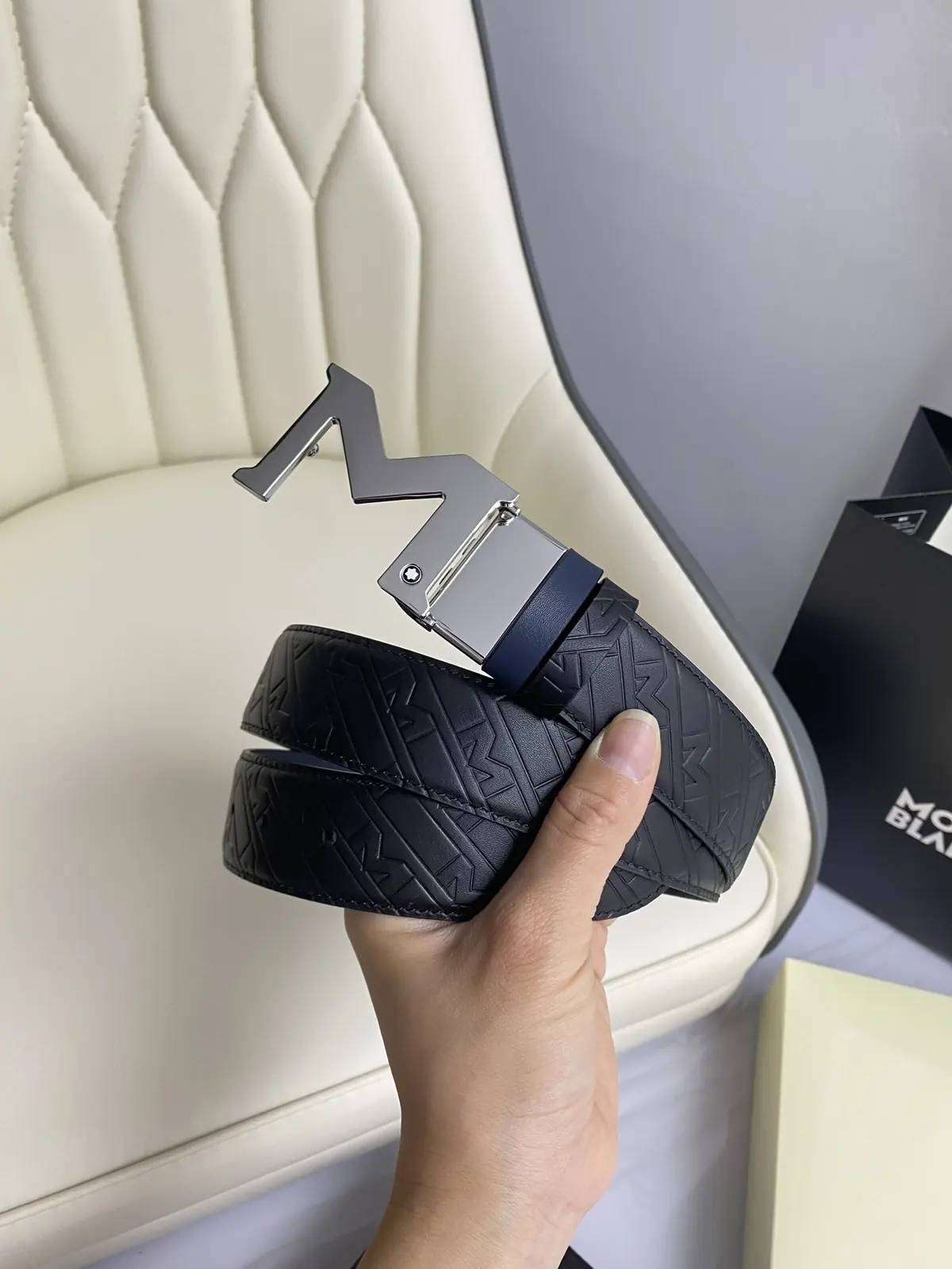 Montblanc（万宝龙男） Style Leather Men's Belts Lookbook Reference image 3