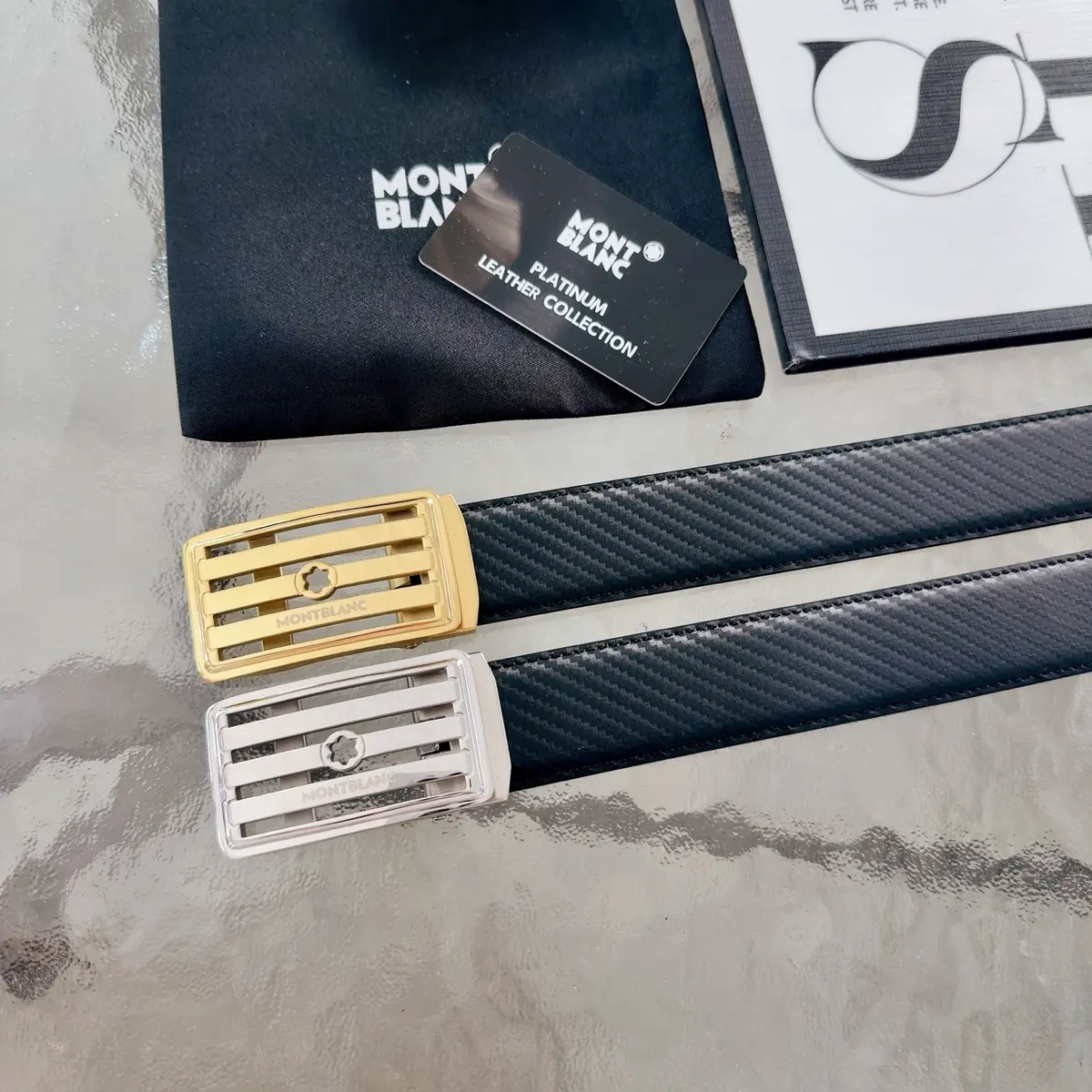 Montblanc（万宝龙男） Style Leather Men's Belts Lookbook Reference image 6