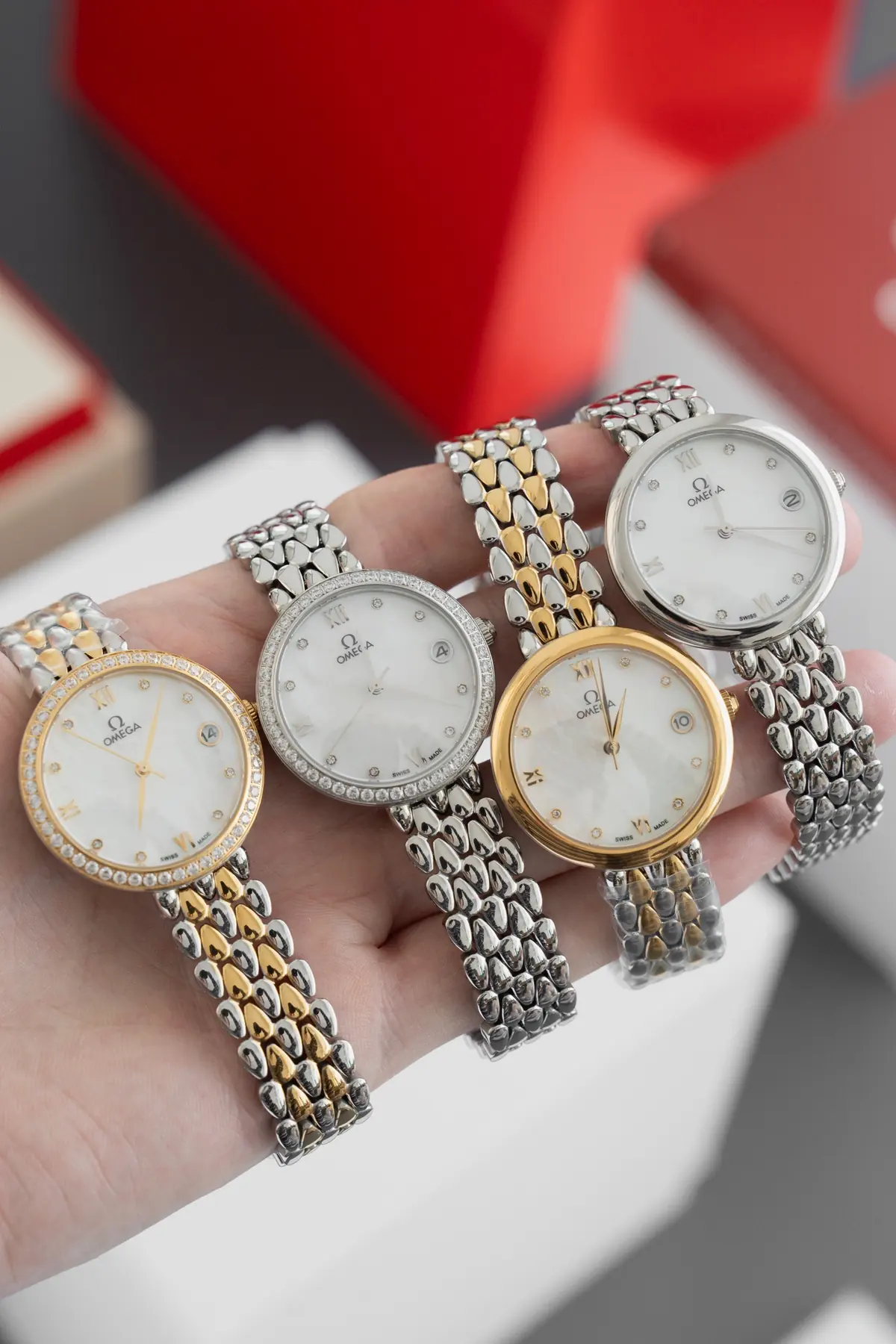 Omega（欧米茄） Style Beige Watches Lookbook Reference image 3