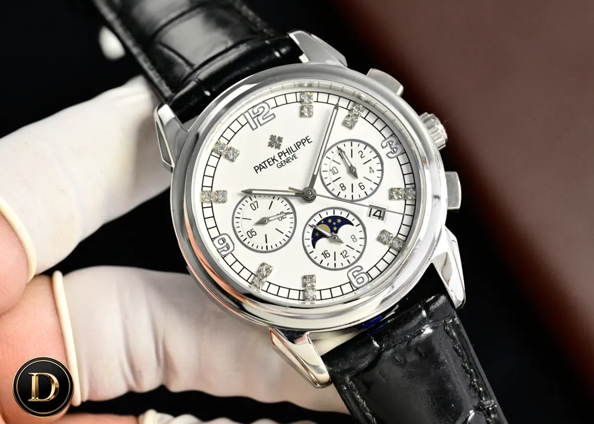 Patek Philippe（百达翡丽） Style Beige Leather Watches Lookbook Reference image 1