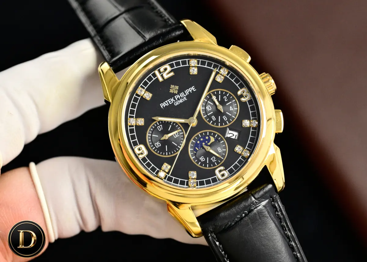 Patek Philippe（百达翡丽） Style Beige Leather Watches Lookbook Reference image 3