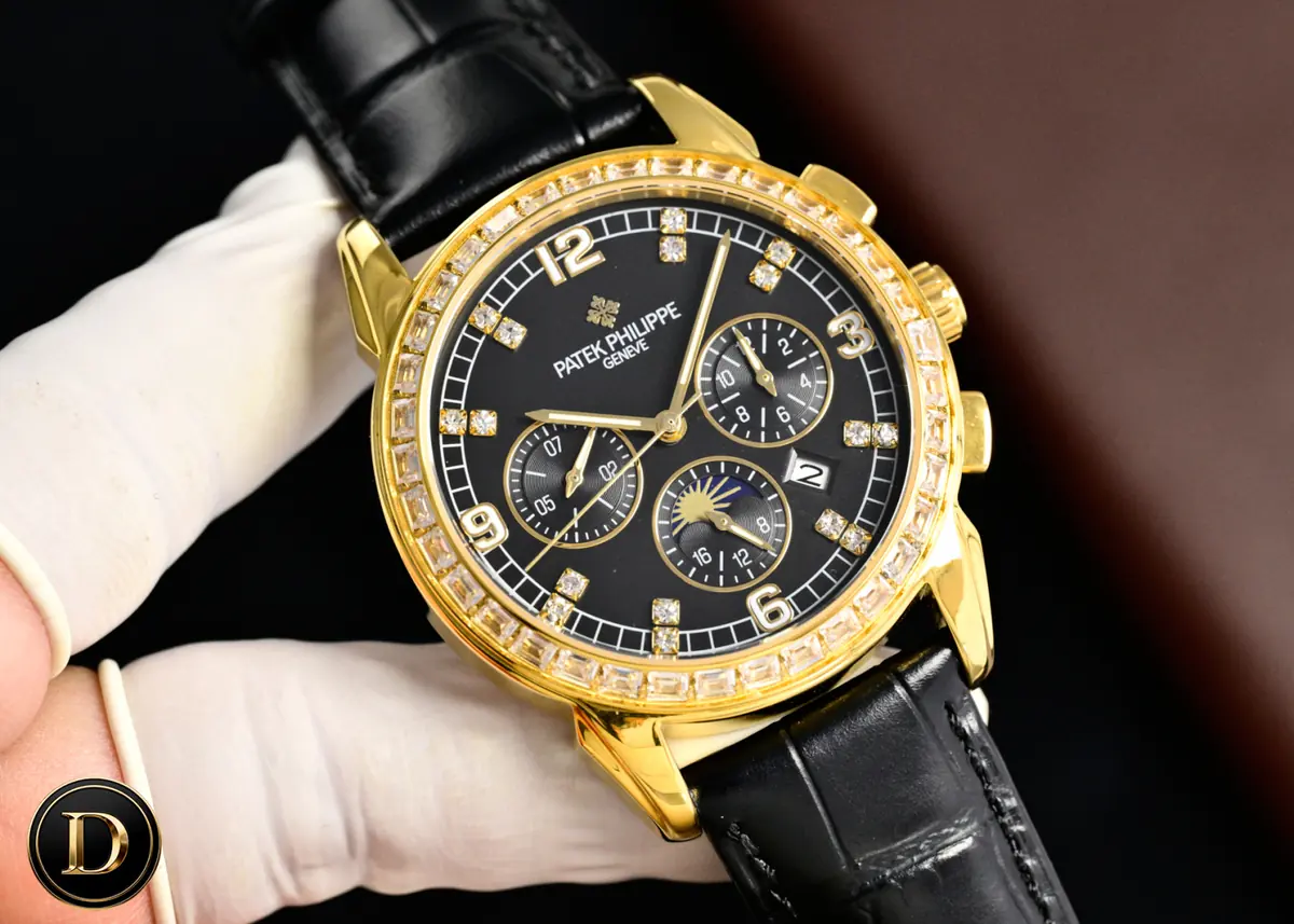 Patek Philippe（百达翡丽） Style Beige Leather Watches Lookbook Reference image 2