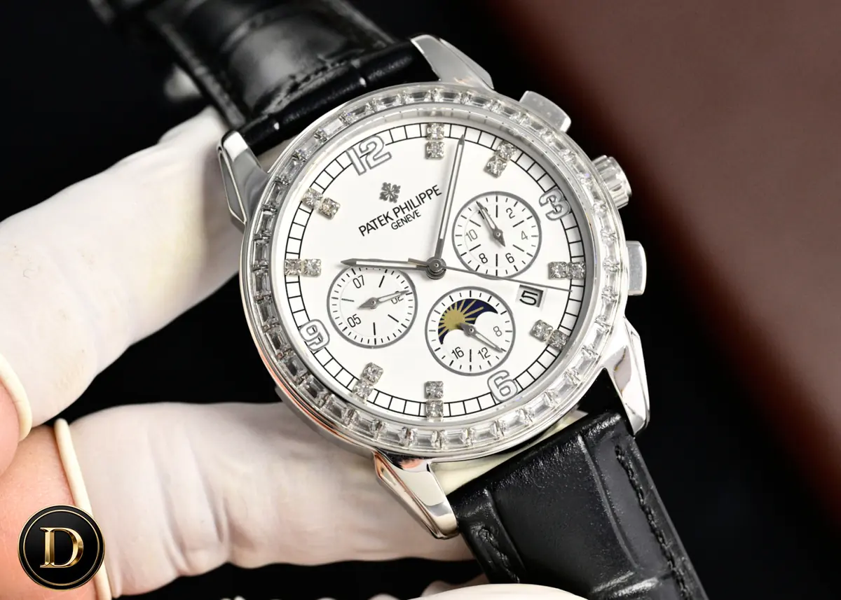 Patek Philippe（百达翡丽） Style Beige Leather Watches Lookbook Reference image 3