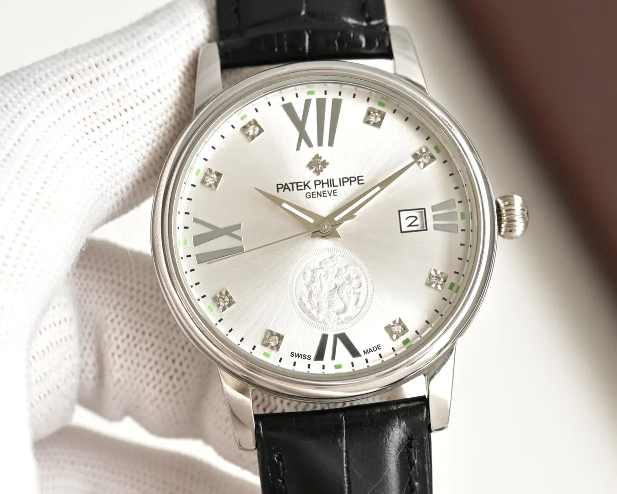 Patek Philippe（百达翡丽） Style Beige Leather Watches Lookbook Reference image 2
