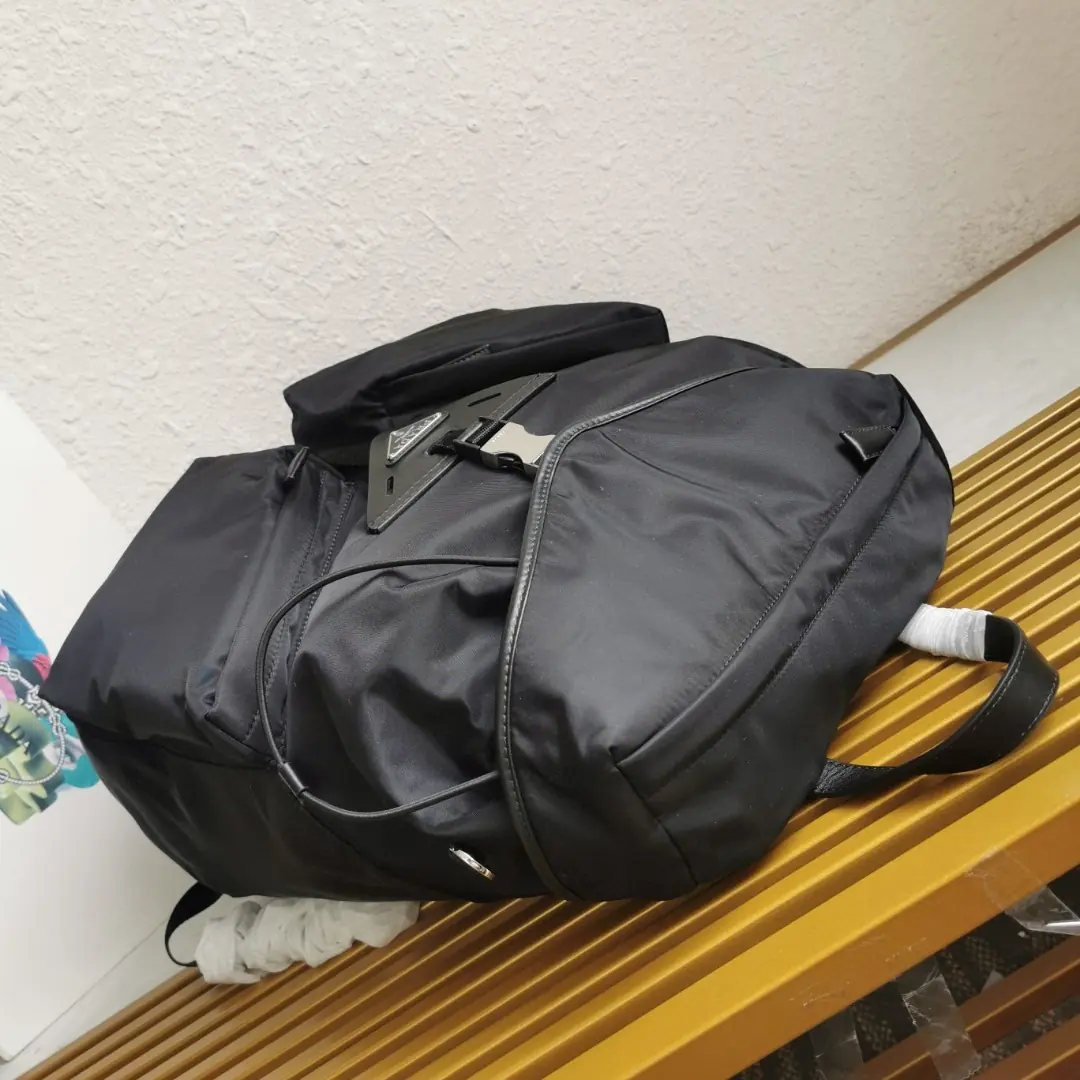 Prada Style Leather Backpack Lookbook Reference image 4