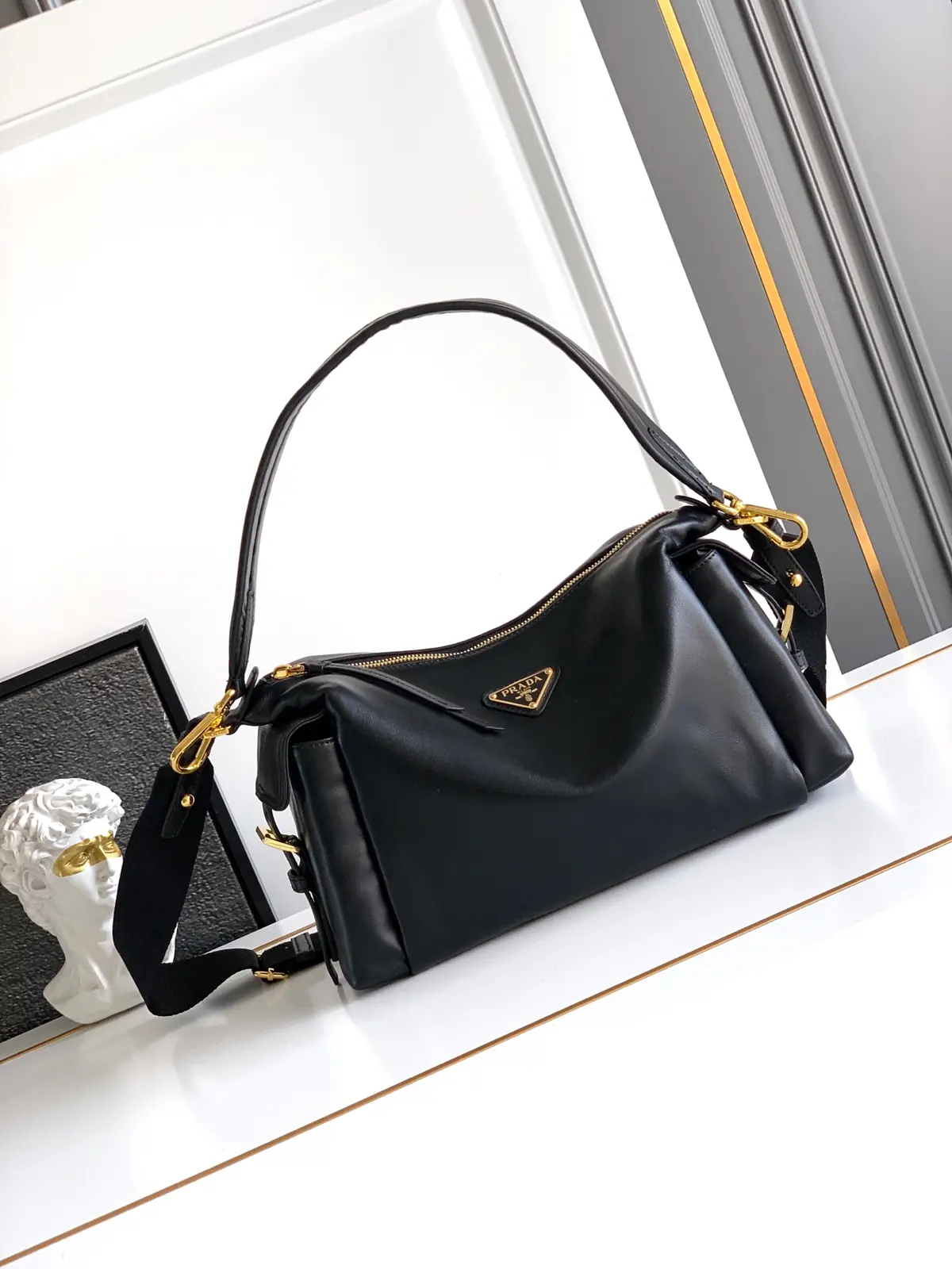 Prada Style Leather Bag Lookbook Reference image 1