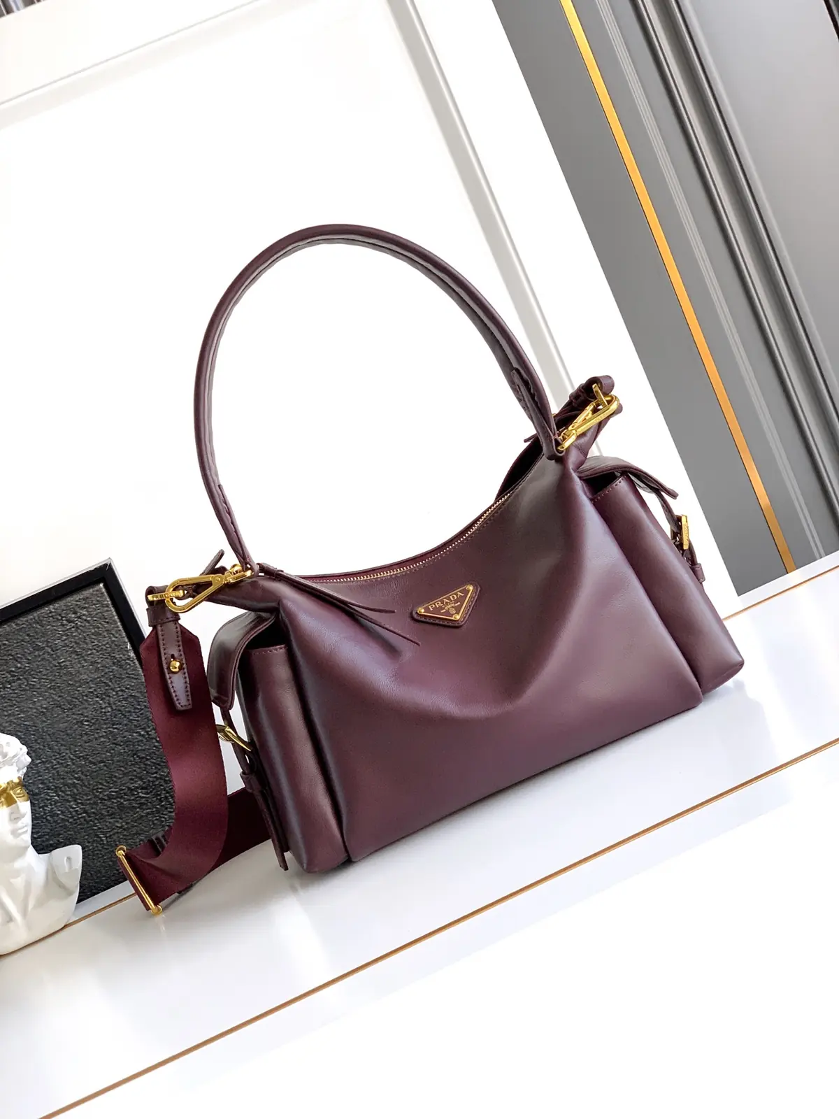 Prada Style Leather Bag Lookbook Reference image 1