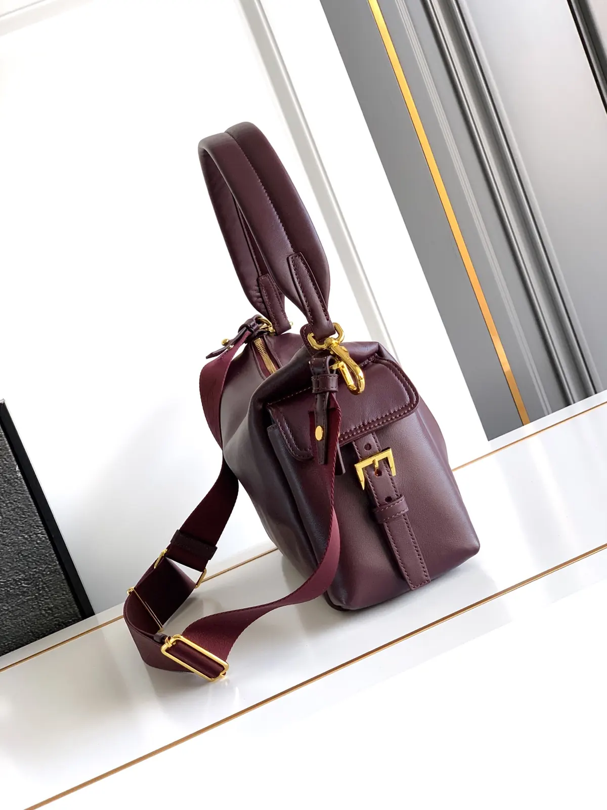Prada Style Leather Bag Lookbook Reference image 2