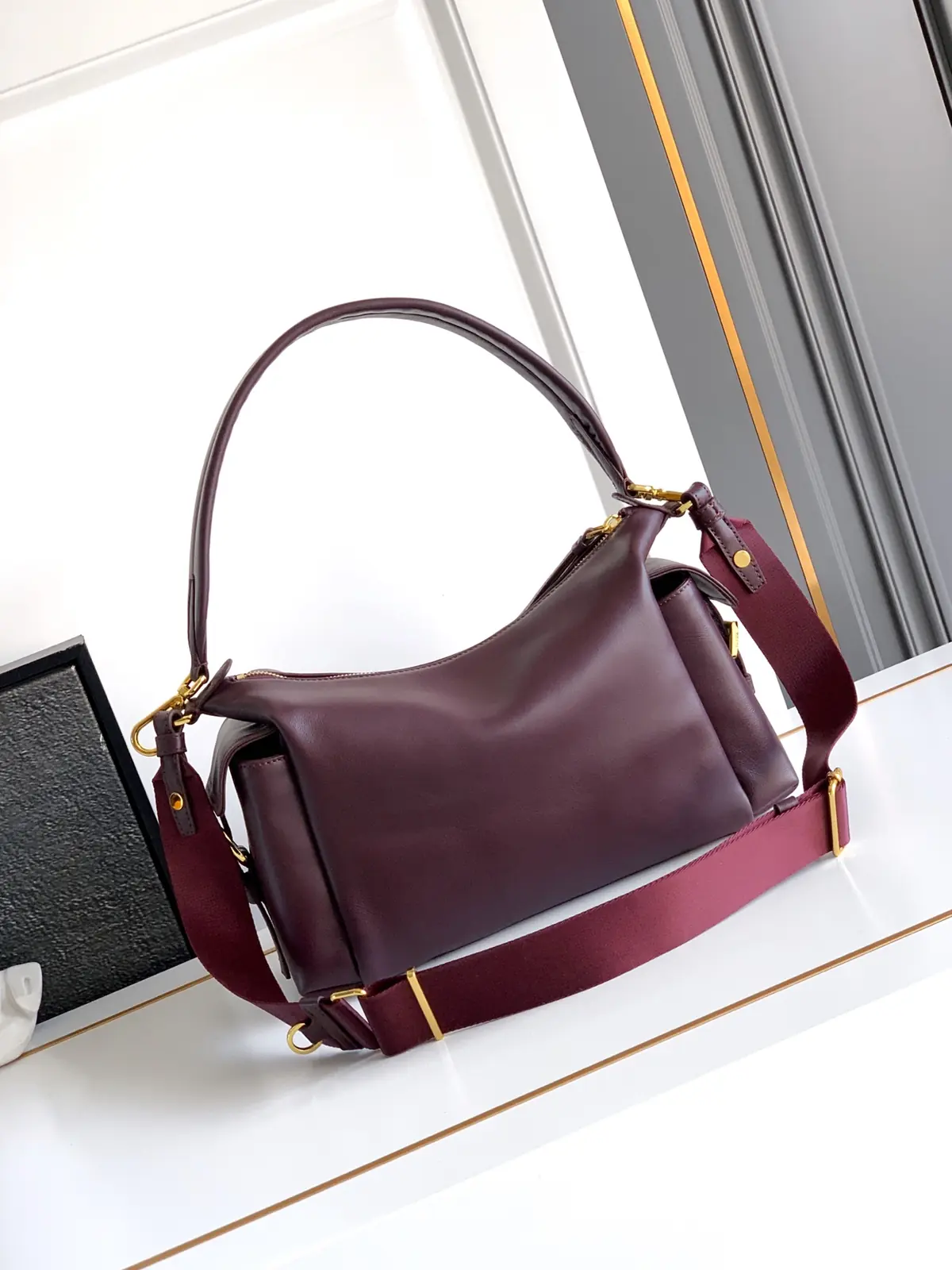 Prada Style Leather Bag Lookbook Reference image 3