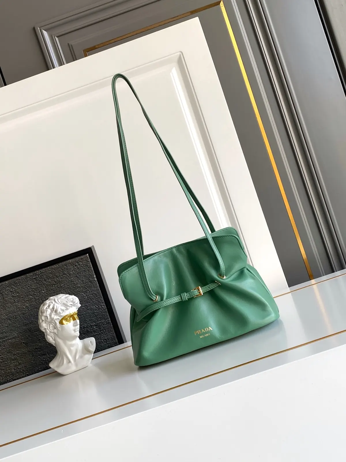 Prada Style Leather Bag Lookbook Reference image 1