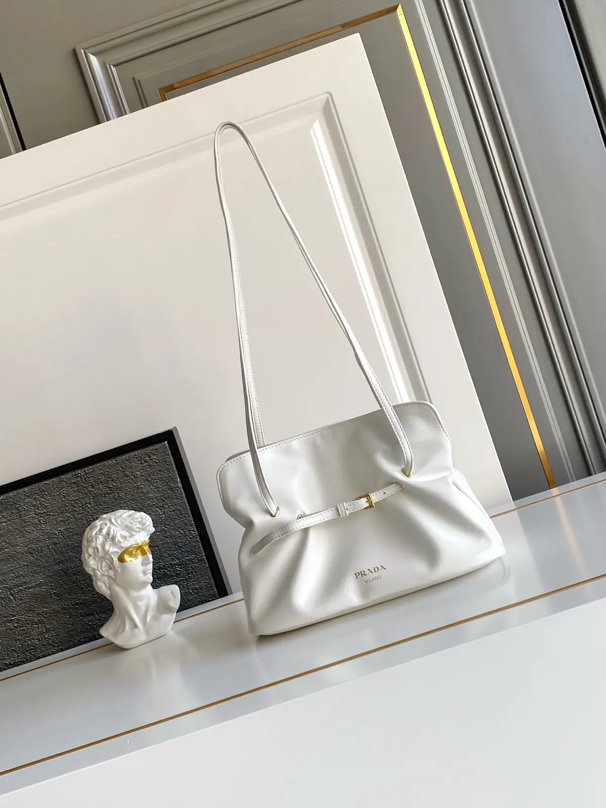 Prada Style Leather Bag Lookbook Reference image 1