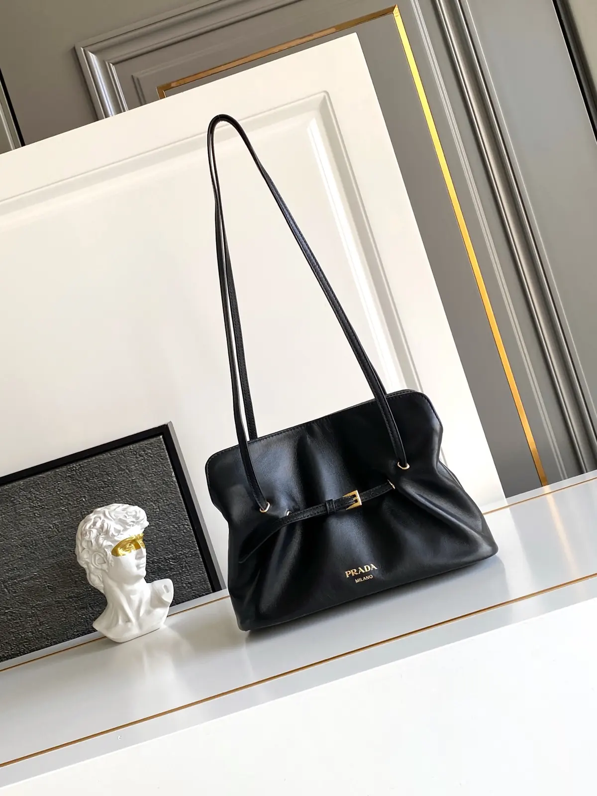 Prada Style Leather Bag Lookbook Reference image 1
