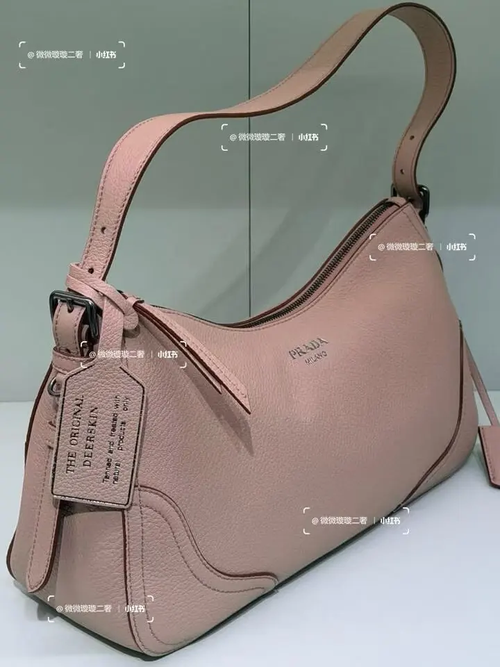 Prada Style Leather Hobo Bag Lookbook Reference image 2