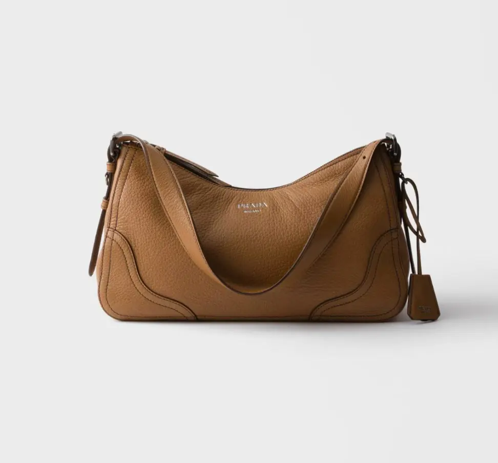 Prada Style Leather Hobo Bag Lookbook Reference image 2
