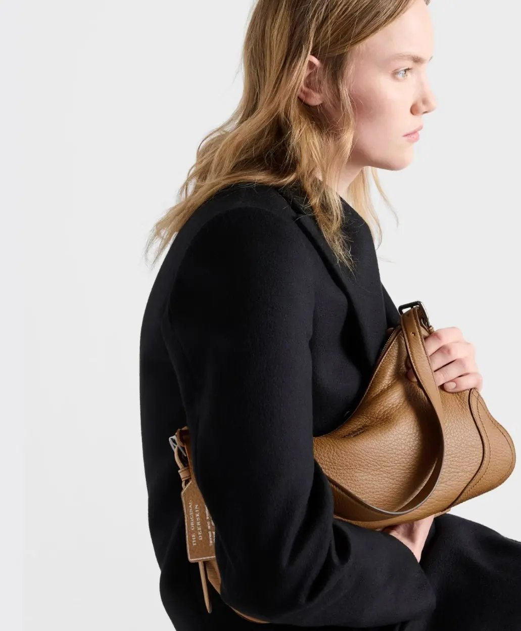 Prada Style Leather Hobo Bag Lookbook Reference image 3
