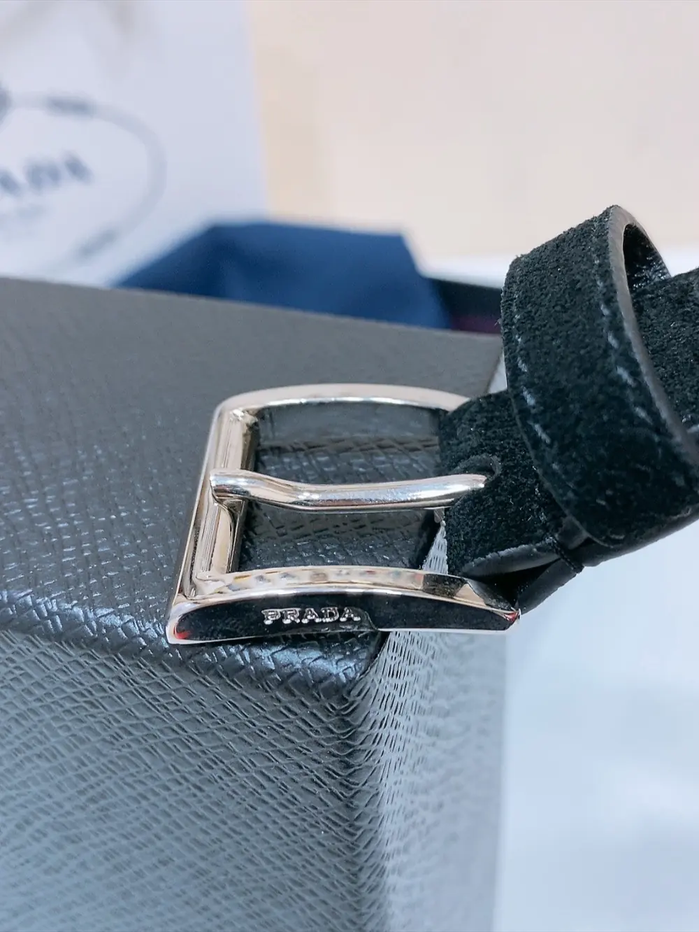 Prada Style Leather Men's Belts Lookbook Reference image 3