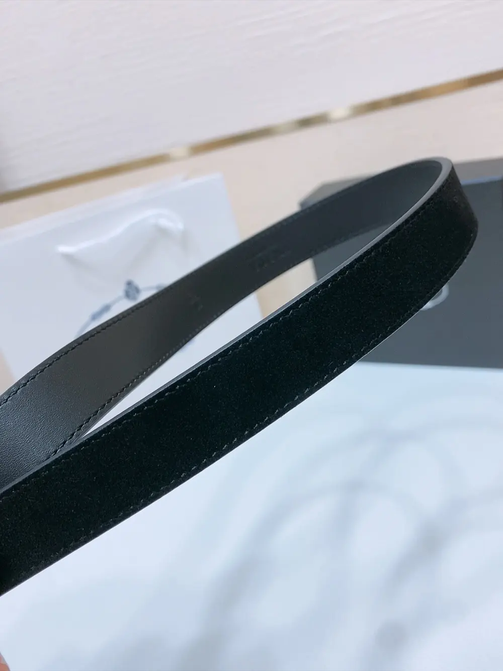 Prada Style Leather Men's Belts Lookbook Reference image 6
